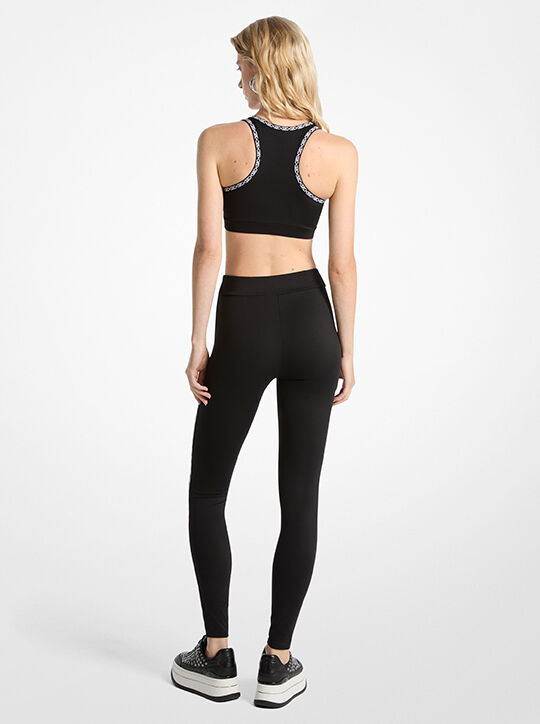 Logo Tape Leggings michael kors logo tape leggings