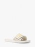 Palmer Signature Logo Slide Sandal michael kors palmer signature logo slide sandal