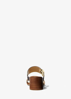 michael kors vera mid heel sandal