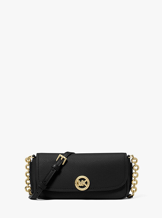 michael kors nolita small pebbled leather crossbody bag