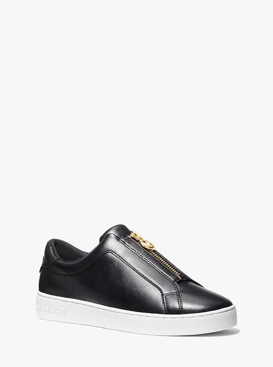 michael kors keaton zip up sneaker