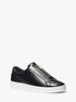 michael kors keaton zip up sneaker