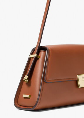 michael kors ludlow medium leather shoulder bag