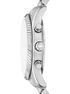 Oversized Lexington Silver-Tone Watch michael kors oversized lexington silver tone watch