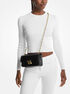 Tribeca Small Crocodile Embossed Leather Crossbody Bag michael kors tribeca small crocodile embossed leather crossbody bag