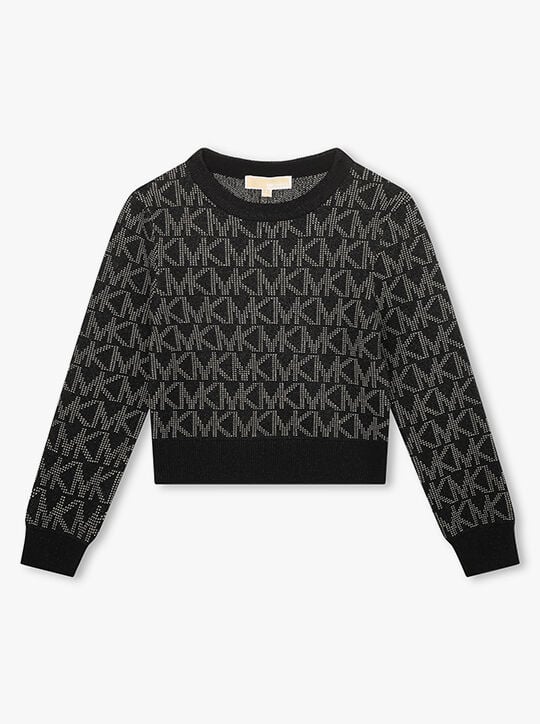 Logo Knit Sweater michael kors logo knit sweater