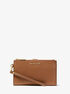michael kors adele pebbled leather smartphone wallet