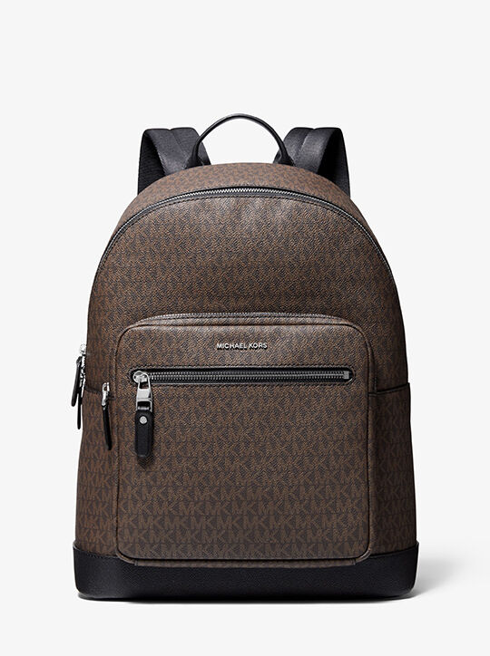 michael kors hudson logo backpack