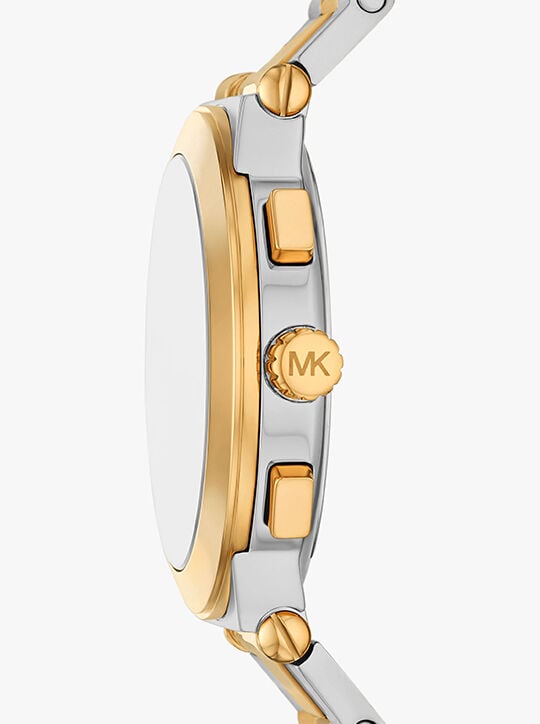 Oversized Billie Two-Tone Watch michael kors oversized billie two tone watch