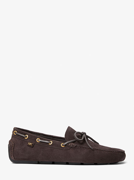 michael kors sayer suede moccasin