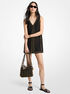 Dome Studded Crepe Shift Dress michael kors dome studded crepe shift dress