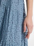 michael kors floral lace tiered slip dress