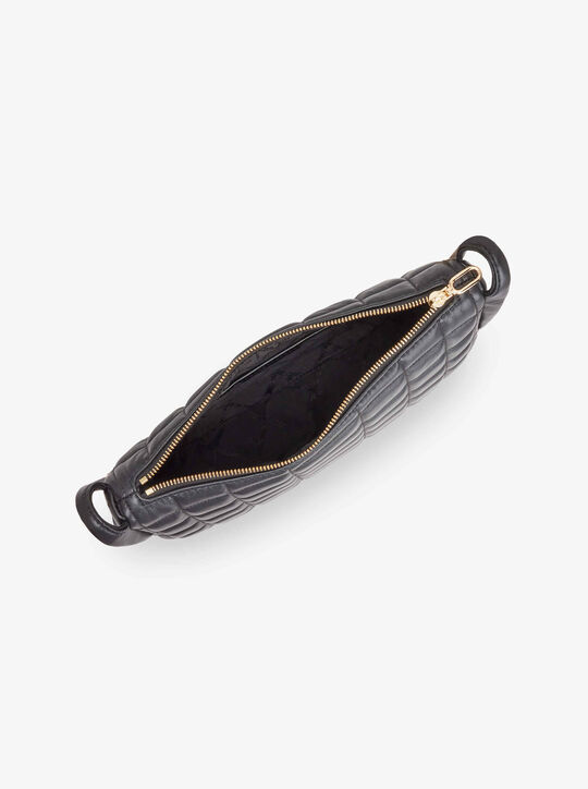 michael kors kendall large quilted leather chain link shoulder bag