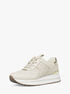 Raina Signature Logo Platform Trainer michael kors raina signature logo platform trainer