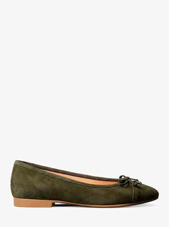 Piper Flex Suede Ballet Flat michael kors piper flex suede ballet flat