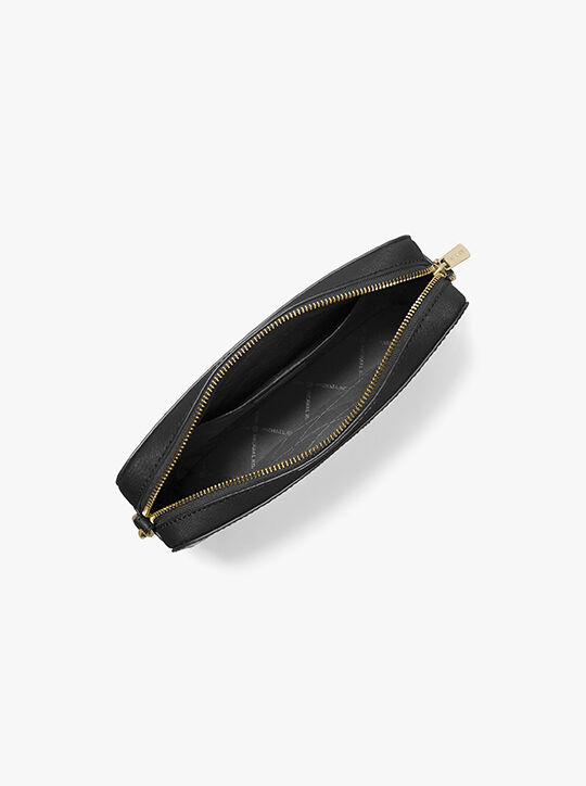 michael kors حقيبة كروسبودي جيت سيت كبيرة من جلد سافيانو