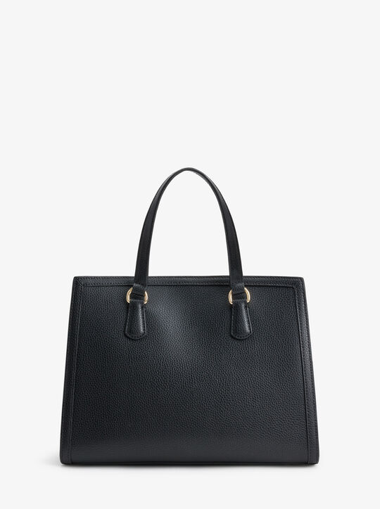 Chantal Medium Pebbled Leather Satchel michael kors chantal medium pebbled leather satchel