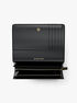 michael kors jet set large pebbled leather wallet