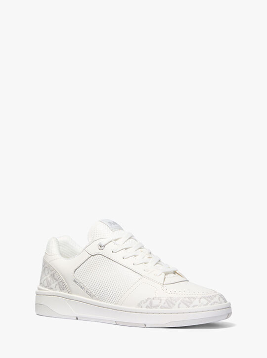 Rebel Empire Monogram and Leather Sneaker michael kors rebel empire monogram and leather sneaker