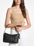 michael kors astor large studded leather shoulder bag