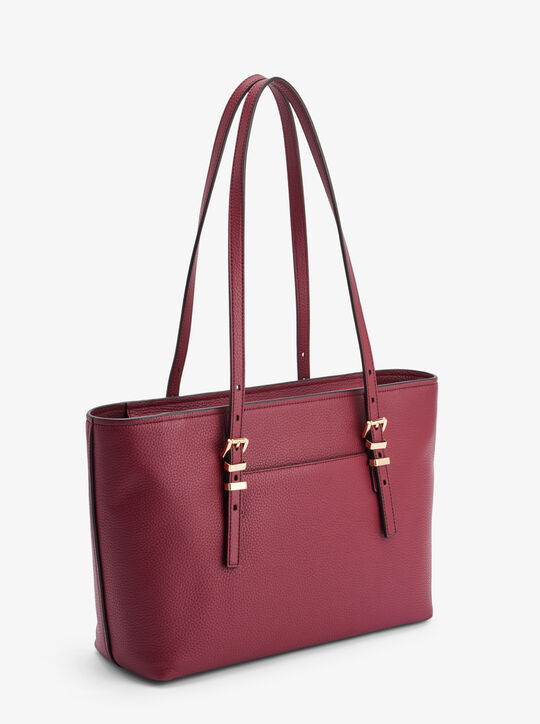 michael kors حقيبة كوين متوسطة الحجم من الجلد المحبب