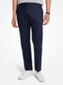 michael kors finn straight fit linen pants