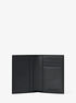 Hudson Signature Logo Folio Card Case michael kors hudson signature logo folio card case