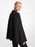 Double Crepe Sablé Tuxedo Cape Jacket michael kors double crepe sabl tuxedo cape jacket