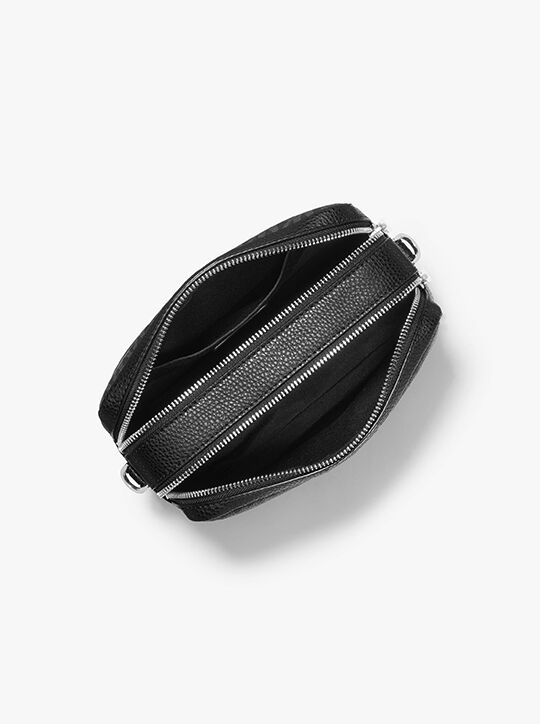 michael kors bryant medium signature logo camera crossbody bag