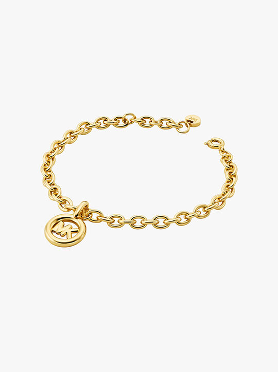 Logo Charm Bracelet michael kors logo charm bracelet