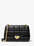 michael kors soho large quilted leather shoulder bag