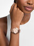 Billie Rose Gold-Tone Stainless Steel Watch michael kors billie rose gold tone stainless steel watch