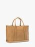 michael kors luisa medium pebbled leather tote bag