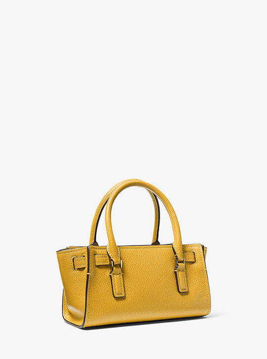 michael kors hamilton moderne extra small leather crossbody bag