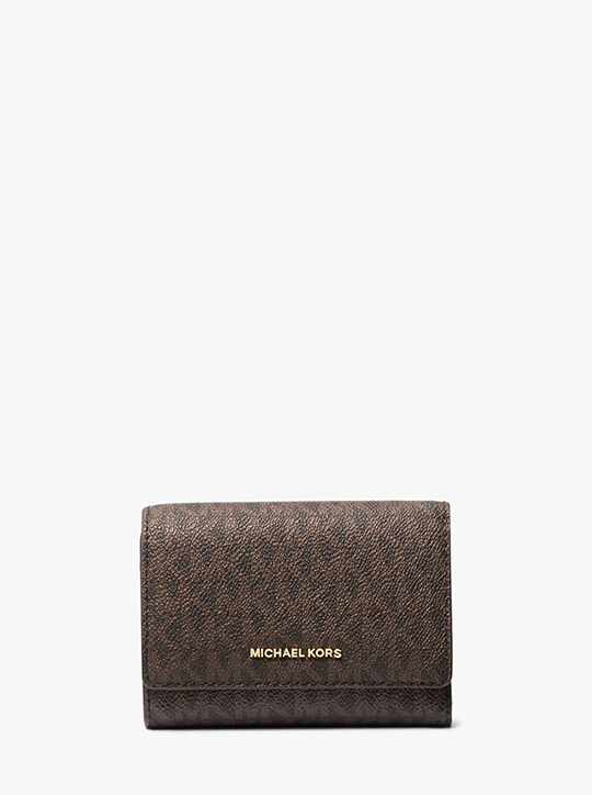 Bryant Medium Signature Logo Wallet michael kors bryant medium signature logo wallet