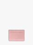 michael kors حافظة بطاقات من الجلد المحبب