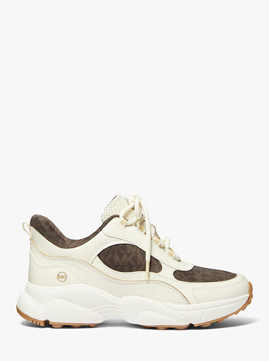 Katrina Mixed-Media Trainer michael kors katrina mixed media trainer