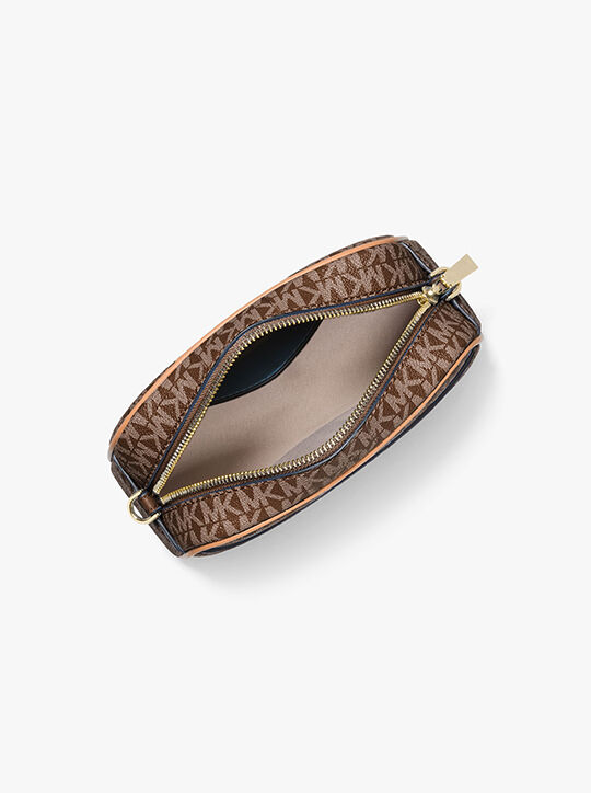 Jet Set Small Signature Logo Camera Crossbody Bag michael kors jet set small signature logo camera crossbody bag