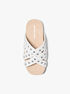 michael kors irene studded leather flat sandal