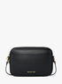 michael kors jet set pebbled leather camera crossbody bag