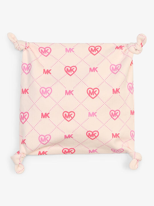 Metallic Logo Cotton Pajama Baby Gift Set michael kors metallic logo cotton pajama baby gift set