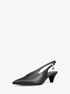 michael kors tonya leather slingback pump