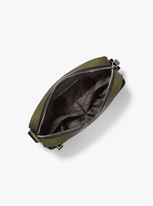 michael kors حقيبة كروس هدسون متعددة الاستخدامات مصنوعة من الجلد المحبب