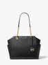 michael kors jacquelyn medium pebbled leather tote bag