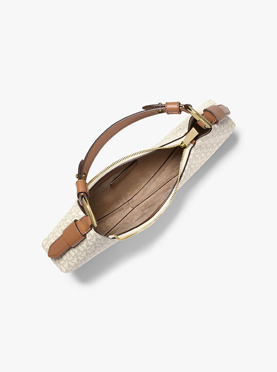 michael kors حقيبة كتف كوا متوسطة الحجم بشعار الماركة