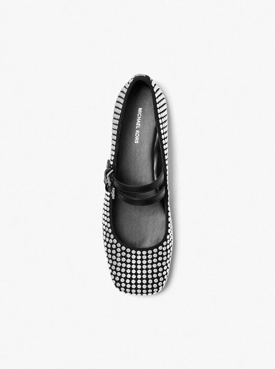 michael kors ماتيلدا مرصعة ماري جين