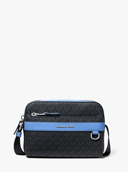 michael kors حقيبة كروس هدسون متعددة الاستخدامات بشعار الماركة