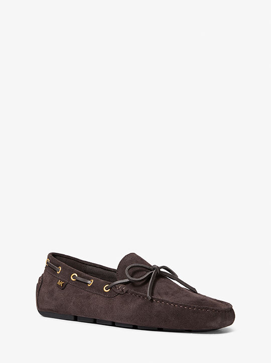 michael kors sayer suede moccasin