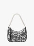 Jet Set Charm Small Leopard Logo Pochette michael kors jet set charm small leopard logo pochette