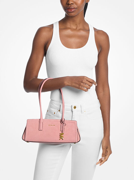 Laila Small Suede Shoulder Bag michael kors laila small suede shoulder bag